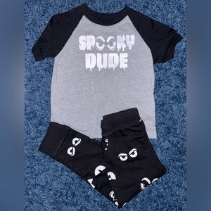 ▪️SOLD▪️Celebrate Halloween Toddler Boy Short Sleeve T-Shirt & Jogging Pants